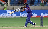 India's Suryakumar Yadav batting