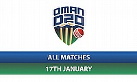 Oman D20 2023 - All Matches- 17 January