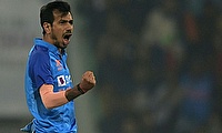 Yuzvendra Chahal bowled the fourth over of the innings and started with a wicket maiden