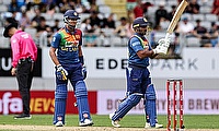 Sri Lanka's Perera Kusal celebrates his half century