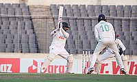 Mushfiqur ton puts Bangladesh in control of Ireland Test