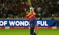 England's Nat Sciver-Brunt in action