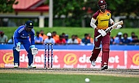 West Indies batsman Brandon King blasted an unbeaten 85 to lead his team to a series-clinching win over India in Florida