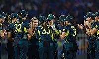 Australia Women celebrate