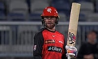 Mackenzie Harvey in action for Melbourne Renegades