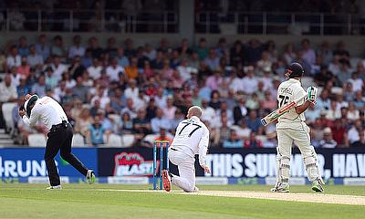 New Zealand's Henry Nicholls is out