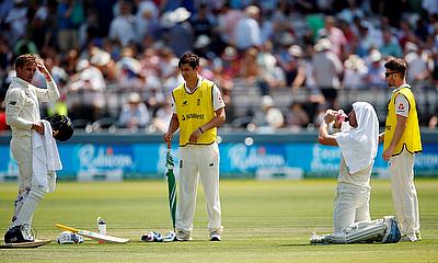 Lord's Cricket Ground during a drinks break