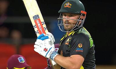 Australia's Aaron Finch - top run scorer in 1st T20I