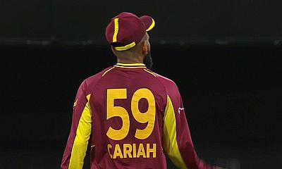 West Indies' Yannic Cariah