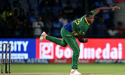 South African fast bowler Lungi Ngidi