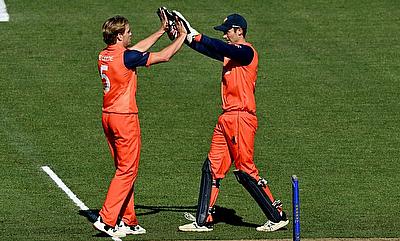 The Netherlands restricted Namibia to 121-6