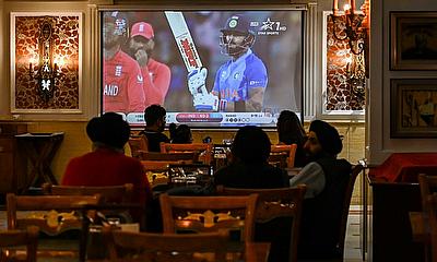 India fans watch the Twenty20 World Cup 2022