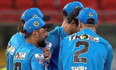 Adelaide Strikers celebrate