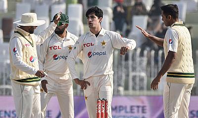 Pakistan Players Celebrate