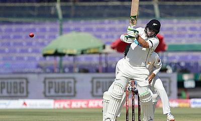 New Zealand's Tom Latham in action against Pakistan in Karachi