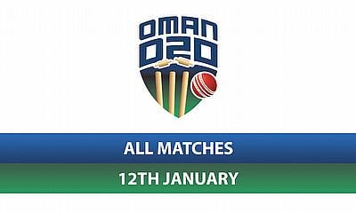 Oman D20 2023 - All Matches- 12 January