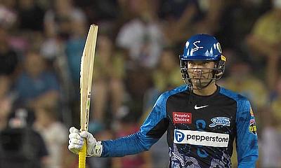 Alex Carey - 65 for Adelaide Strikers today