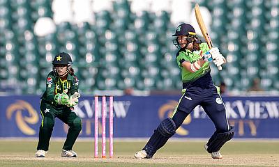 Orla Prendergast batting