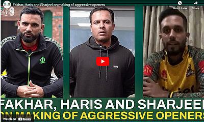 Fakhar, Haris and Sharjeel on making of aggressive openers