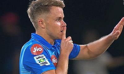 MI Cape Town's Sam Curran celebrates a wicket