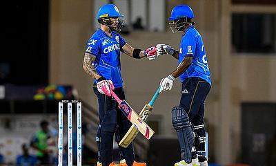 Faf du Plessis and Johnson Charles - Saint Lucia Kings