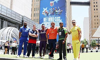 Cognizant Major League Cricket launched its second season in Downtown Dallas with captains and fans