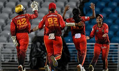 Trinbago Knight Riders celebrate