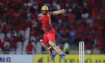 Nicholas Pooran of Trinbago Knight Riders bats