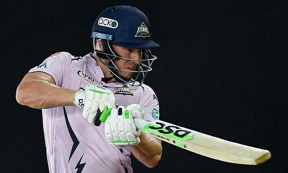 South African David Miller of the Texas Super Kings was Player of the Match in the opening game of Major League Cricket against the Los Angeles Knight