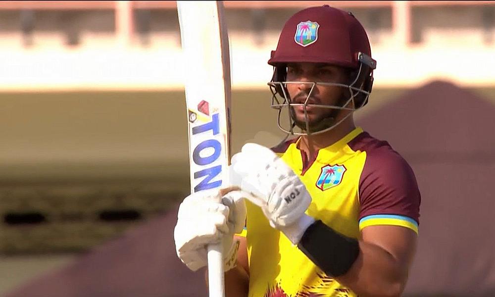 West Indies' Brandon King